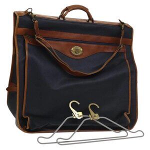 Burberrys Garment Cover Leather PVC Navy Auth bs28531